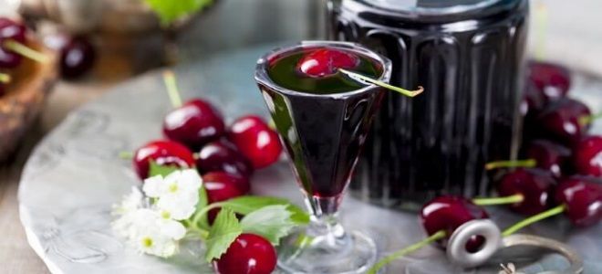 вино из вишни на спирте