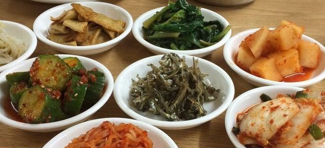 корейское блюдо панчан