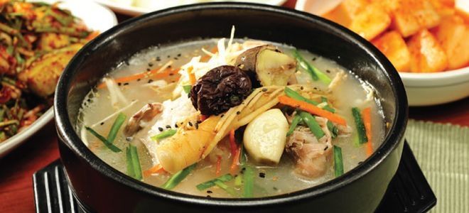 корейское блюдо самгетан