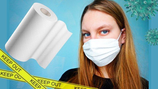 помогает ли маска из туалетной бумаги