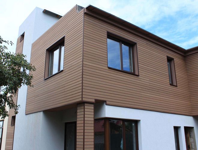 фасадные панели для наружной отделки деревянного дома