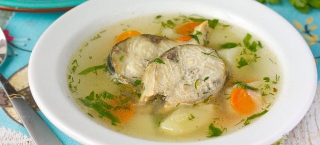 рыбный суп из консервов скумбрии