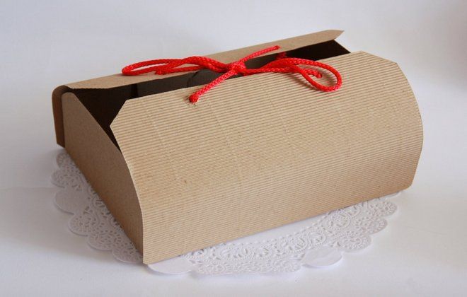 картонный подарочный пакет