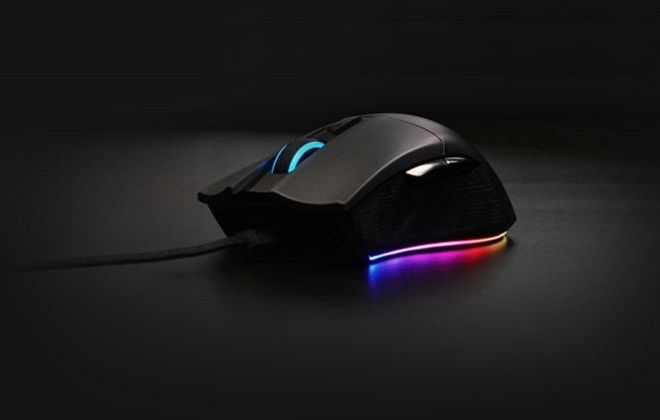 компьютерная мышка с подсветкой