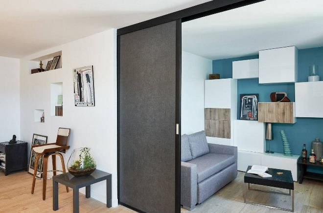 как увеличить пространство в квартире двери
