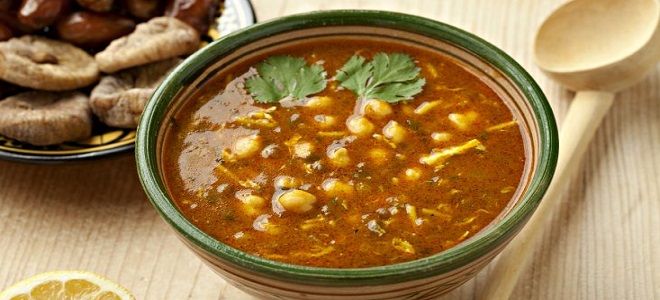 марокканский суп харира