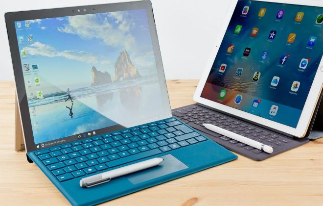 что лучше ноутбук или планшет с клавиатурой