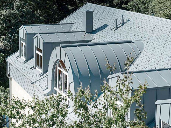 алюминиевая фальцевая крыша