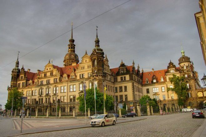 Дрезденский замок резиденция