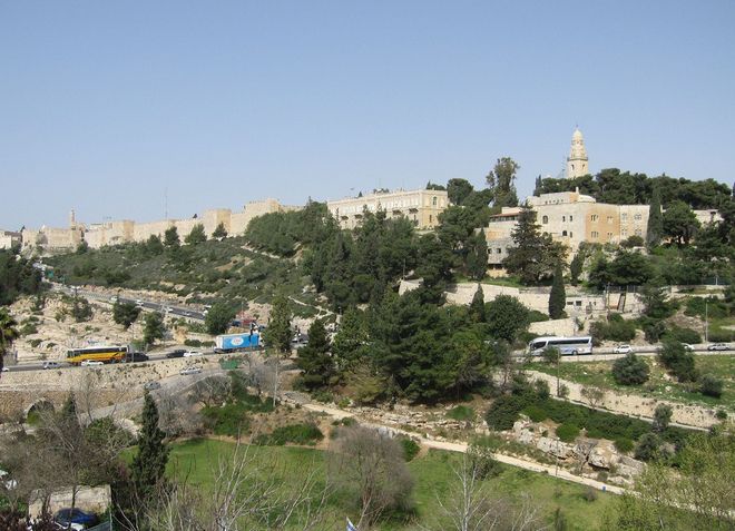 Гора Сион - место, где расположены святыни Израиля