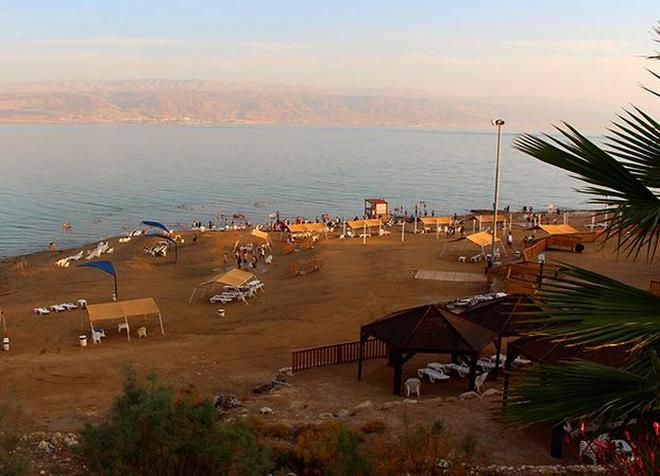 Пляж Калия - один из лучших курортов на Мертвом море