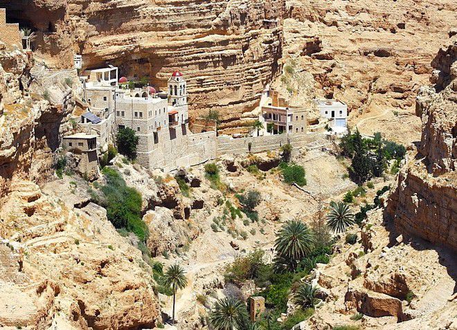 Монастырь Георгия Хозевита - одно из самых живописных мест в Израиле