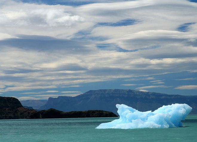 Ледник Пио XI - одна из главных достопримечательностей парка