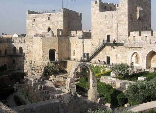 Музей истории Иерусалима - часть цитадели Башня Давида