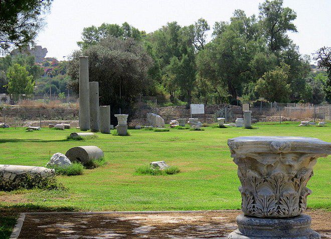 Памятники античной культуры в Нацональном парке Ашкелона