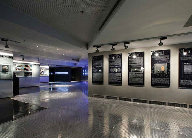 В музее алмазов содержатся уникальные экспонаты
