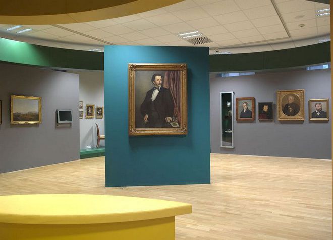 Выставка картин в Национальном музее Словении