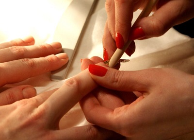 How to do minx manicure 4