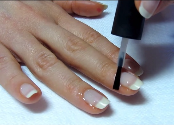 how to do unedged manicure 1
