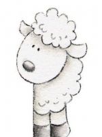 Как нарисовать мордочку овечки?
