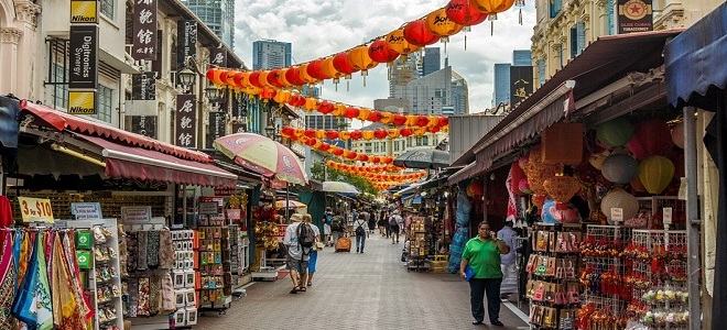 Китайский квартал в Сингапуре