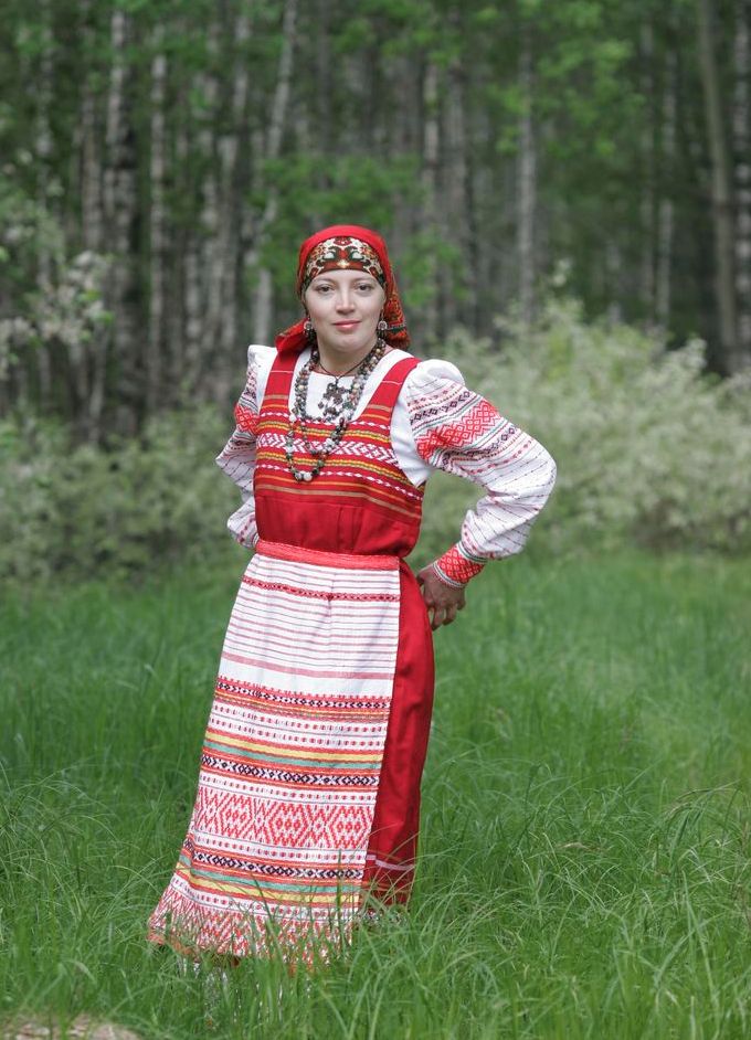 Одежда русских женщин