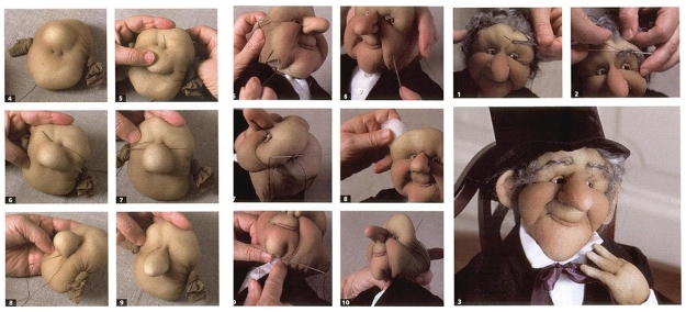 Как шить кукол из колготок пошаговое