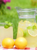 Лимонная вода для похудения - рецепт