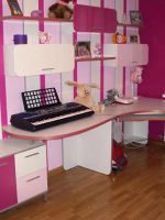 Детская модульная мебель для девочки