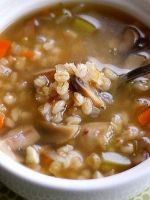 Рецепт грибного супа с перловкой