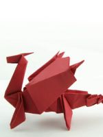 Как сделать из бумаги дракона?