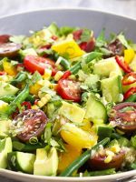 Летний салат из овощей - рецепт