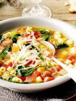 Овощной суп минестроне – рецепт