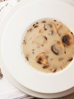 Рецепт супа-пюре из шампиньонов
