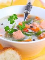 Рыбный суп из горбуши