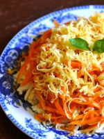 Салаты с корейской морковью - рецепты