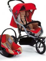 Трехколесные коляски для новорожденных