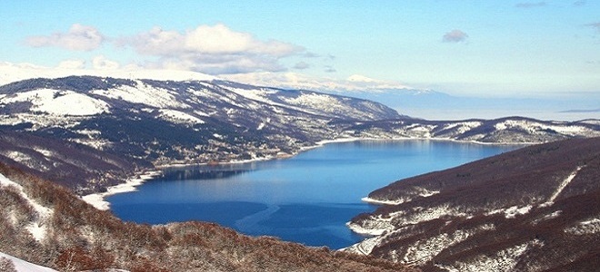 Мавровское озеро Македония