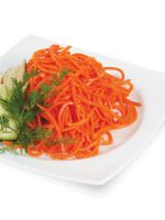 Морковь по-корейски - калорийность
