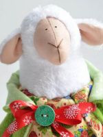 Новогодняя овечка своими руками