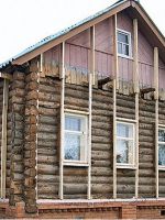 Облицовка фасада деревянного дома – какой материал лучше?