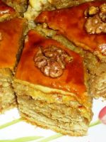 Рецепт пахлавы с грецкими орехами