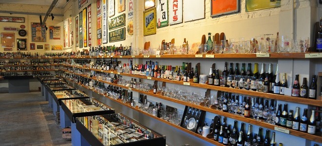 Коллекция пива в Музее