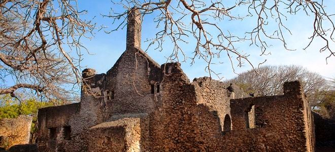 Руины старинного города Таква