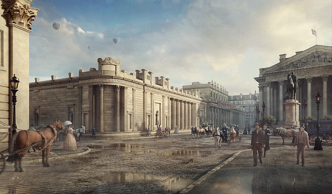 Банк Англии - один из архитектурных шедевров Соуна