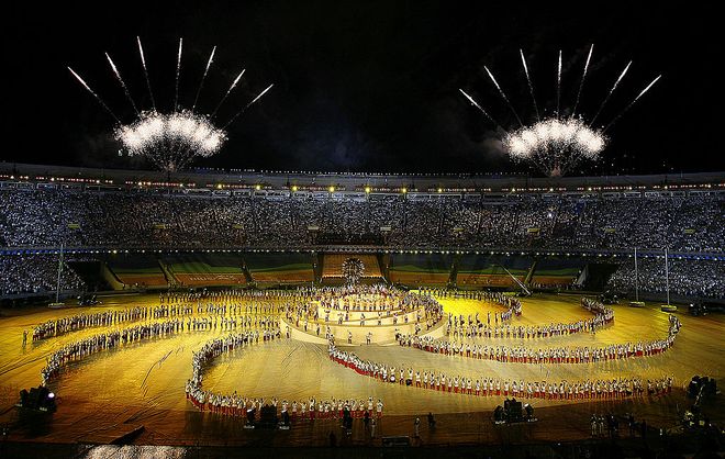Церемония открытия Панамериканских игр 2007 г., стадион Маракана