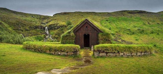Дом-музей викингов Pjodveldisbaer