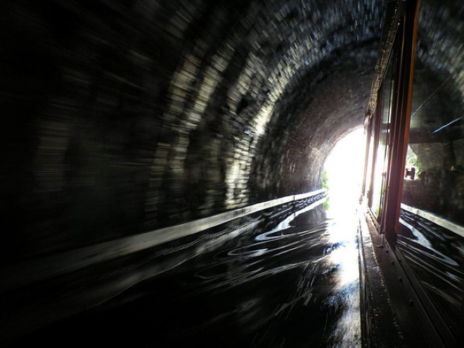 Единственный в Лондоне канал, проходящий через тоннели