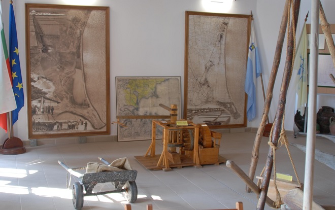 Экспозиция Музея соли в Поморие