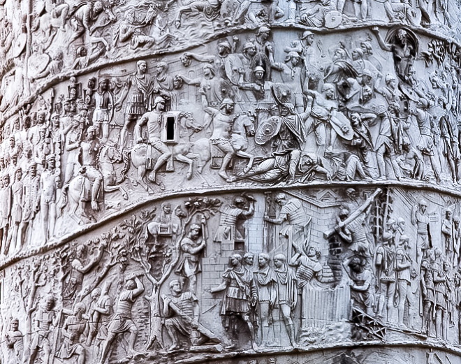Фрагмент Траяновой колонны